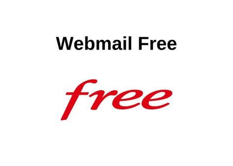 Webmail Free.fr.
